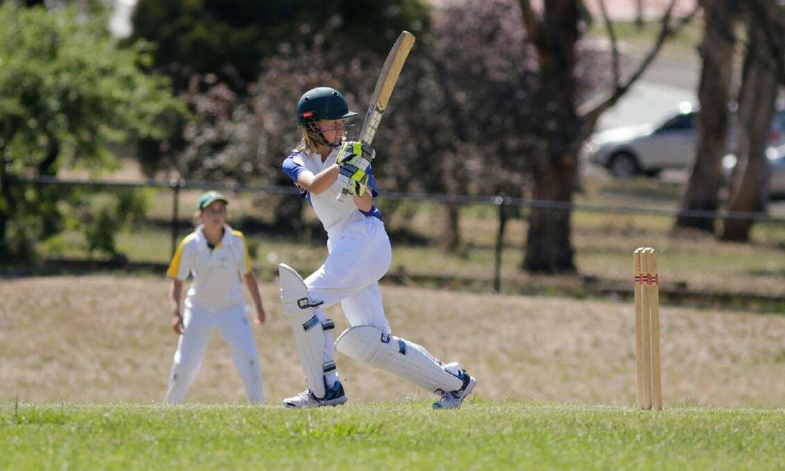 Eden cricketer Jemma Pollock, pictured, is in Newcastle alongside Jessie Mudaliar and other Far South Coast stars to contest Country Championships. 