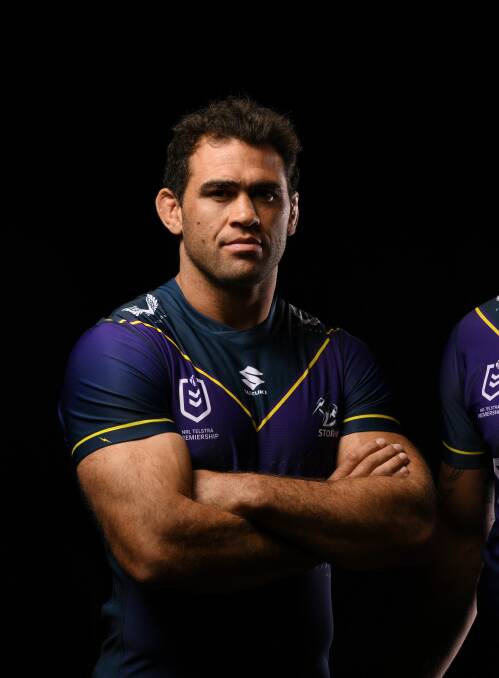 Melbourne Storm captain Dale Finucane has reflected on his time with the club. Picture: Melbourne Storm. 