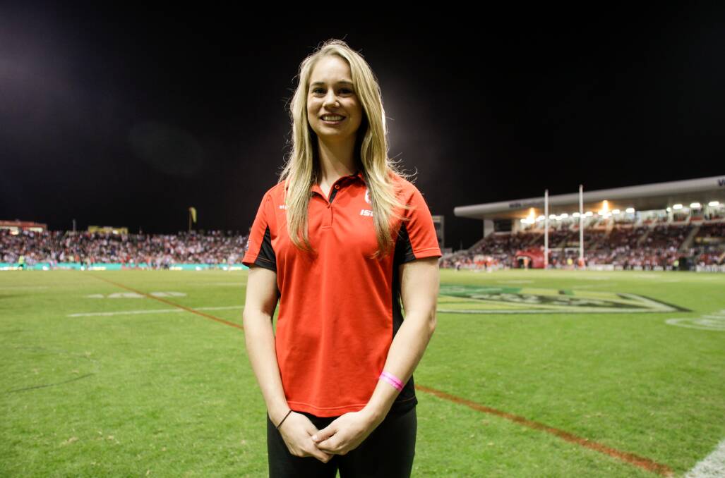 Title selection: Kezie Apps will join six Jillaroos team-mates in the CRL National squad to face players from Queensland and the Defence Force. 