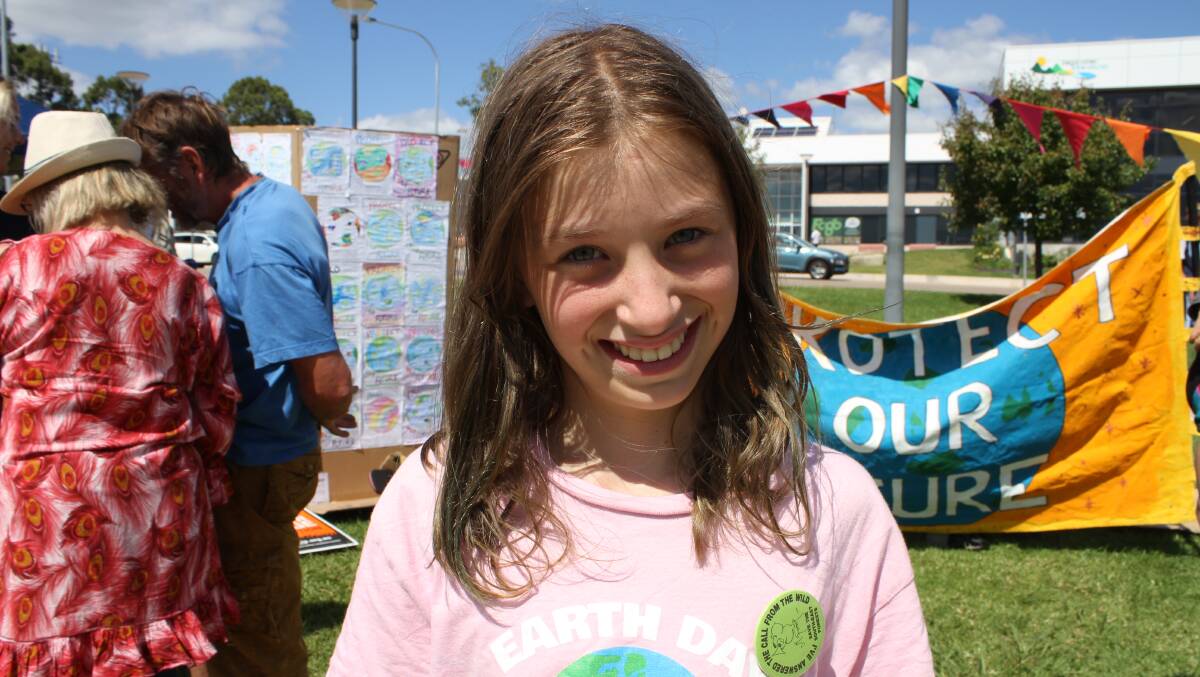 Ten-year-old Alina North-Andrew was also a core organiser of the strike, and completed a climate action workshop at Sydney University in January. 