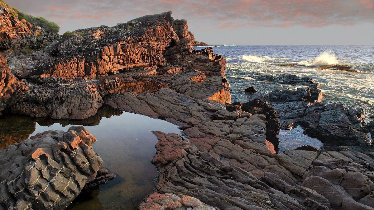 Part of the coastline along Ben Boyd National Park. Traditional Custodians are discussing name change options with the NSW National Parks and Wildlife Service. Picture: Henry Gold