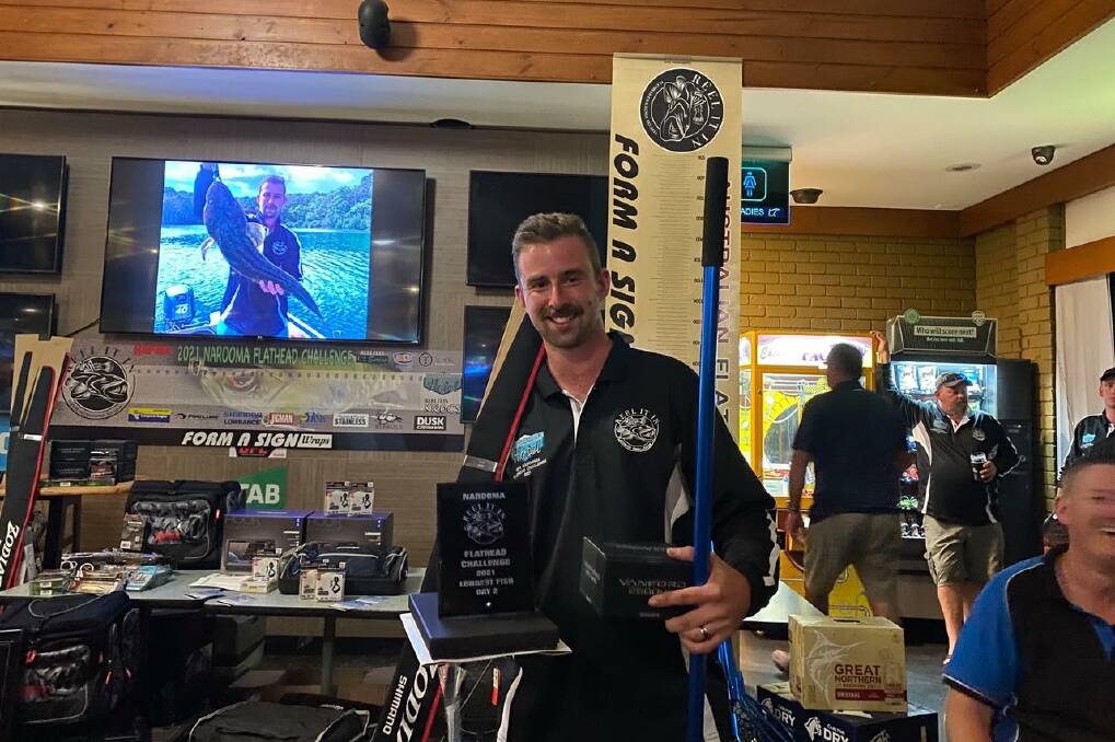 The Best Overall Angler in the 2021 Narooma Flathead Challenge was Josh from team '3M Flatty'.