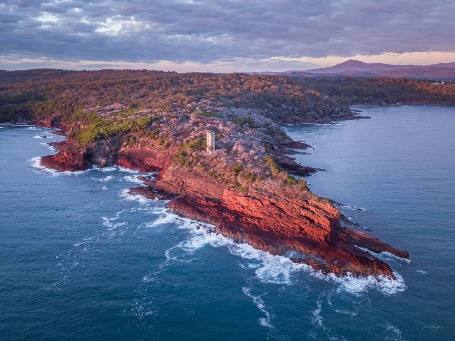 The Light to Light Walk stretches 30kms between Boyd's Tower and Green Cape Lighthouse. NPWS propose to upgrade tracks and provide 'hut and lighthouse style accommodation and walk-in camping options' within the National Park. Photo: David Rogers Photography