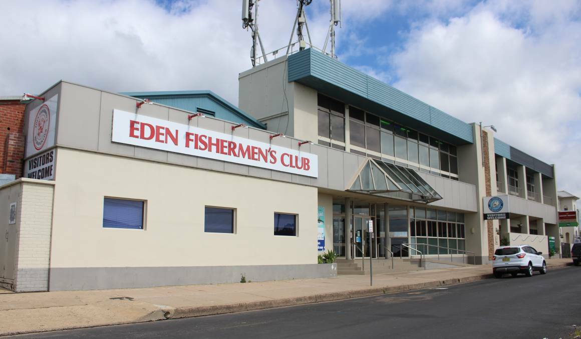 CHANGE ON THE WAY: Eden Fishermen's Club will move to new premises at Eden Country Club, scheduled to open there in early September. Photo: Leah Szanto