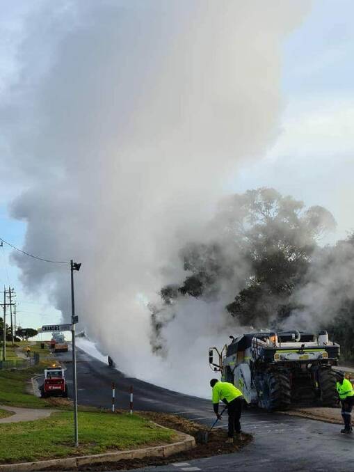 Councillor Robyn Bain said given the number of roads BVSC has been responsible for resurfacing, it should have known the reaction that occurred when the water was added to the lime was highly unusual. Photo: Joanne Korner