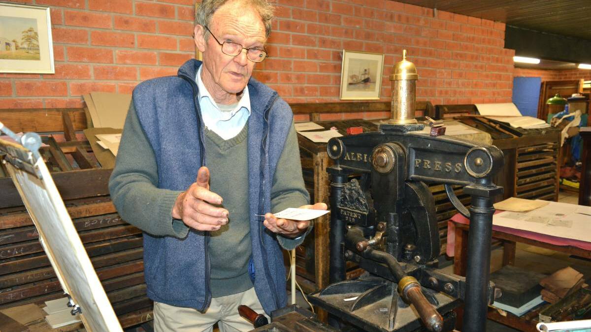 THIS IS EDEN... with antique letterpress printer Richard Jermyn