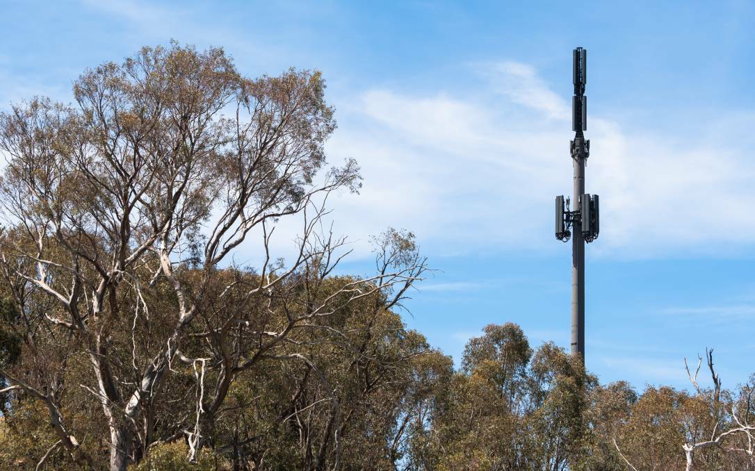 The recently switched on macro cell base station will deliver 3G and 4G coverage to Wyndham township and the surrounding area. Photo: Elesa Kurtz