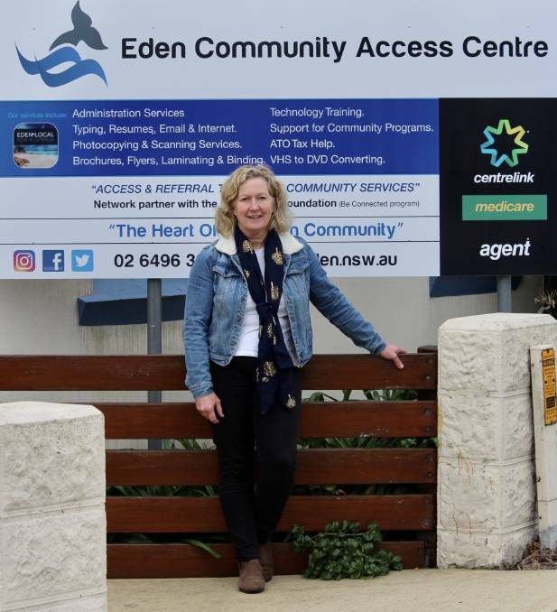 Carina Severs of Eden Community Access Centre said the success of the application for funding is a testament to the degree of collaboration and has drawn on an amazing local knowledge base. 