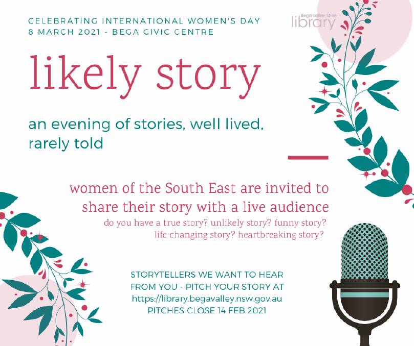 Storytelling opportunity for International Women's Day