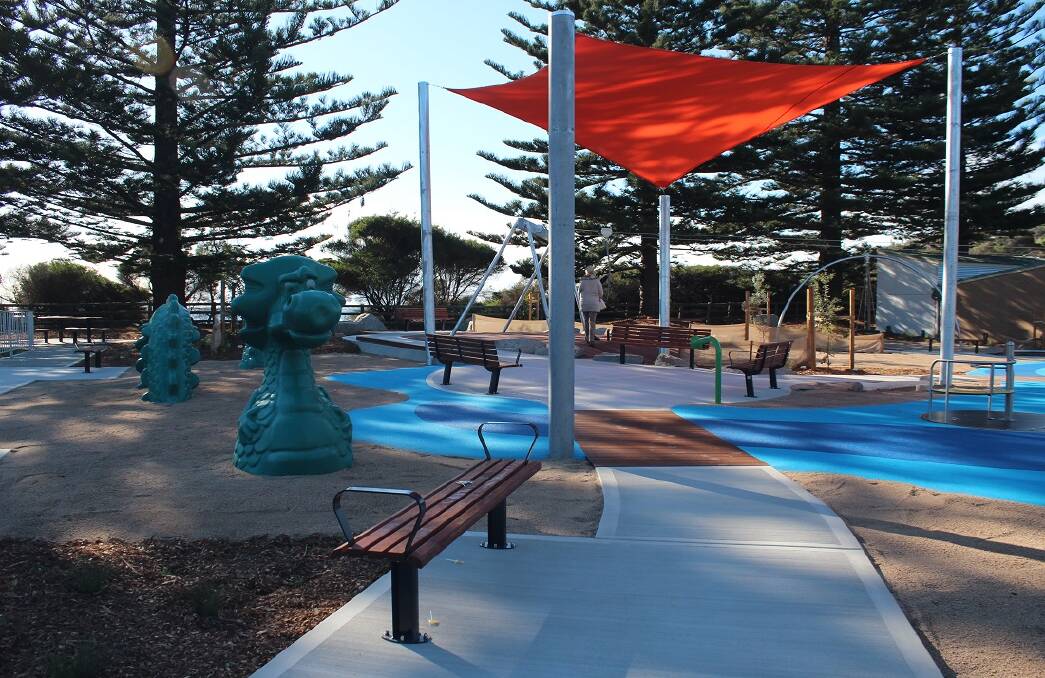 The much-loved Tathra inclusive playspace. Photo supplied.