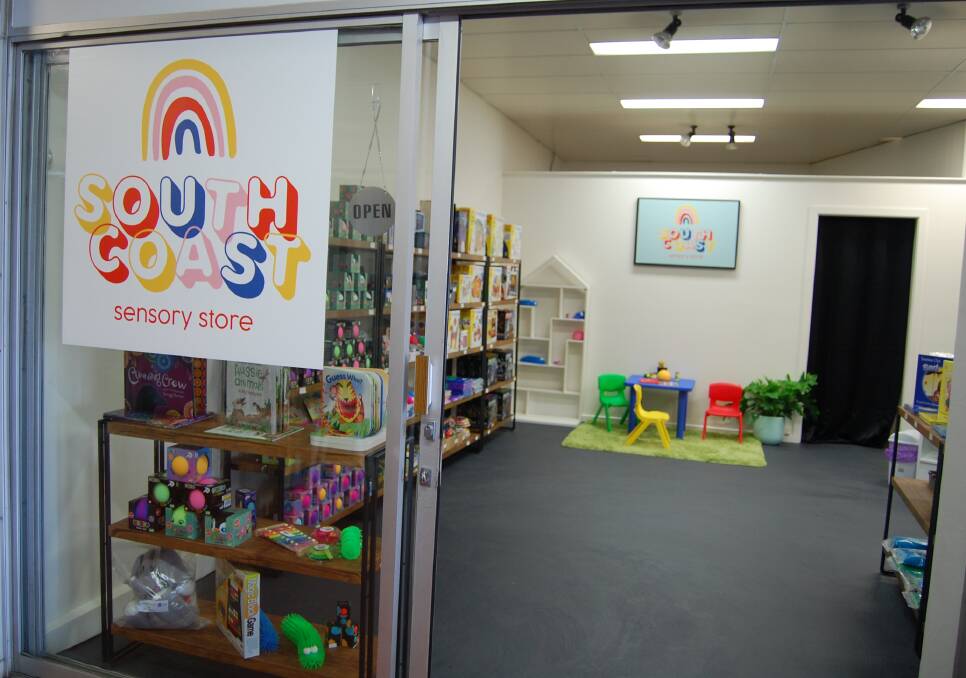 Puzzles, books and other educational toys are available.in addition to the wide range of sensory tools and toys. Photos: Leah Szanto 