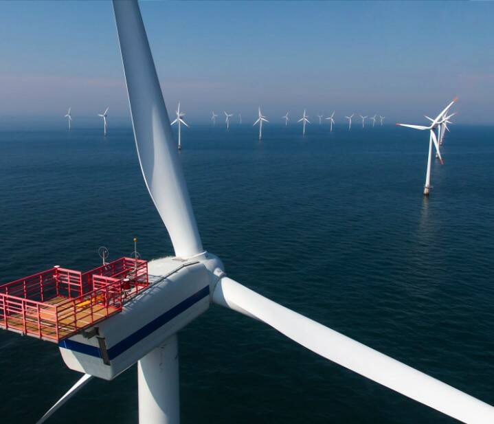 It's estimated to take one and a half to two hours to reach the wind farm from the Eden coastline. 