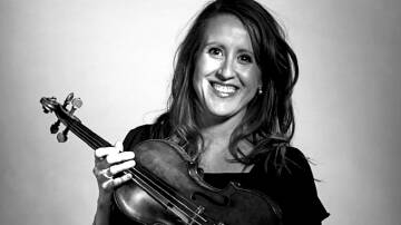 Violinist Alexandra Osborne is making her Melbourne Chamber Orchestra debut as a guest director. Photo supplied