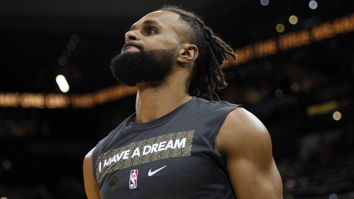 Patty Mills is working relentlessly to ensure Australia's indigenous culture thrives. Picture: USA TODAY Sports.