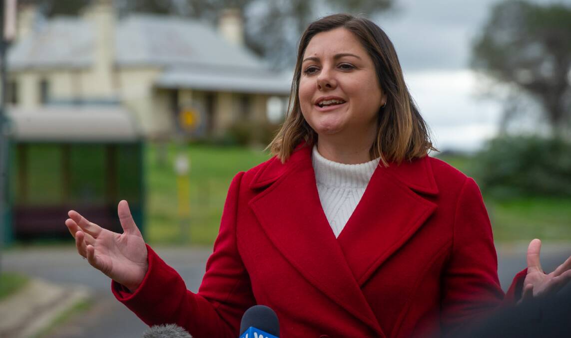 A new poll suggests Kristy McBain will win the Eden-Monaro byelection. Picture: Karleen Minney