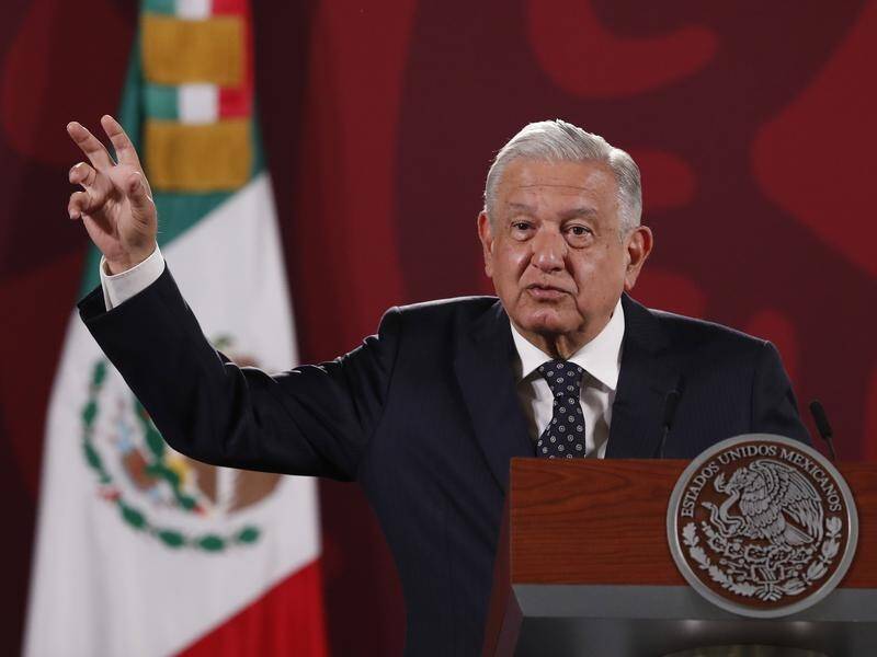 Mexican President Andres Manuel Lopez Obrador says he is neither for or against the war in Ukraine.