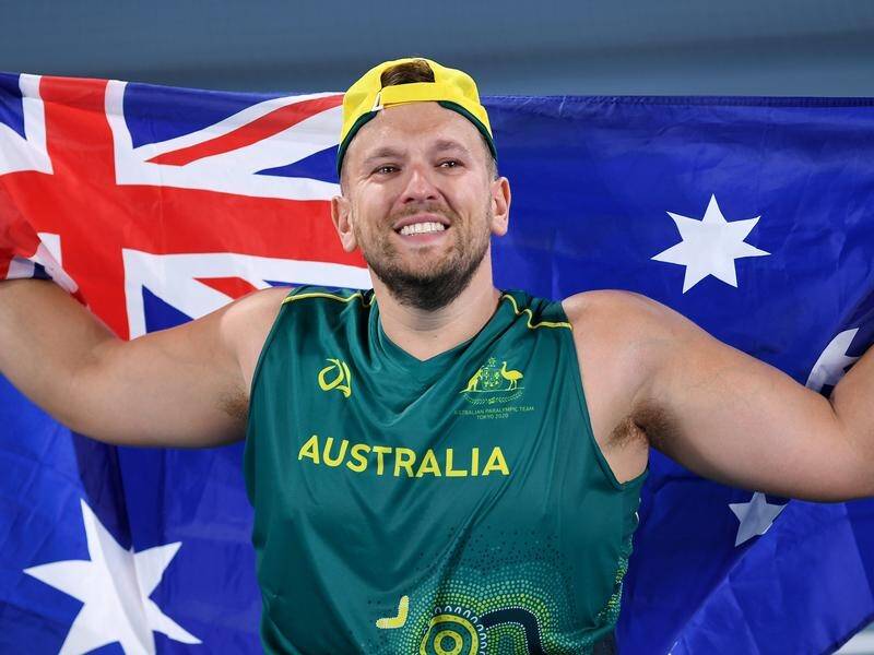 AUSSIE PRIDE: Paralympic gold medal winner Dylan Alcott AO received the Australian of the Year award for 2022.