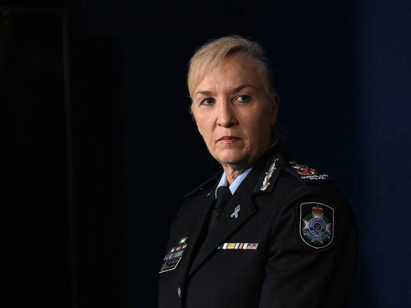 Katarina Carroll's tenure as Queensland's police commissioner ends on Friday. (Darren England/AAP PHOTOS)