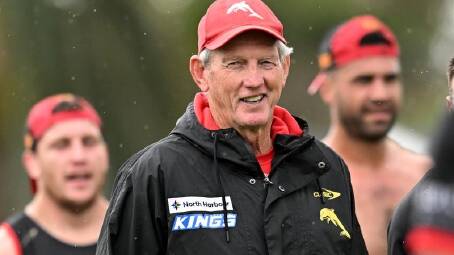 Wayne Bennett has shut down talk of a South Sydney return and asked for patience over his future. (Darren England/AAP PHOTOS)