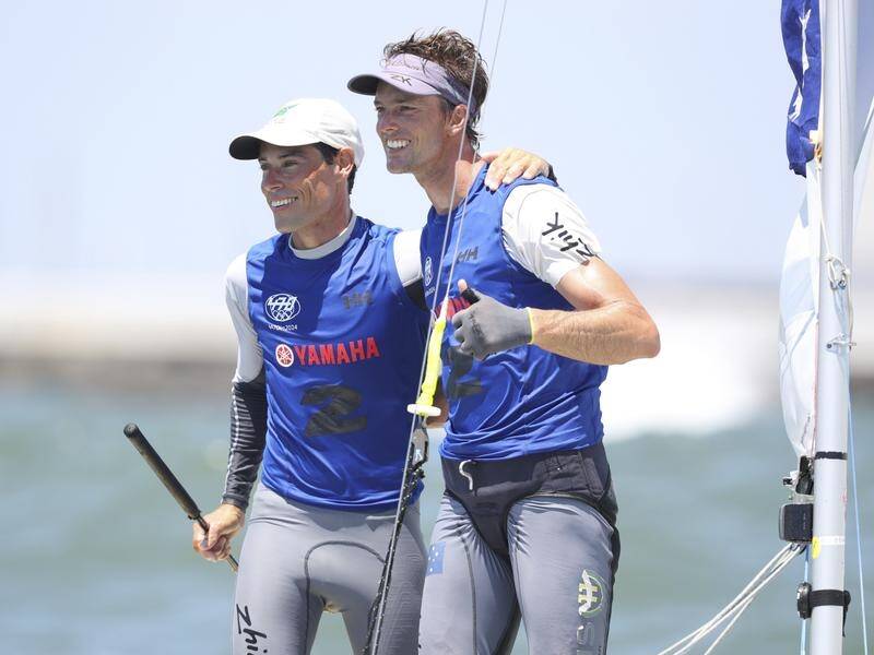 Mathew Belcher (l) and William Ryan have been named in Australia's Olympics team for Tokyo.