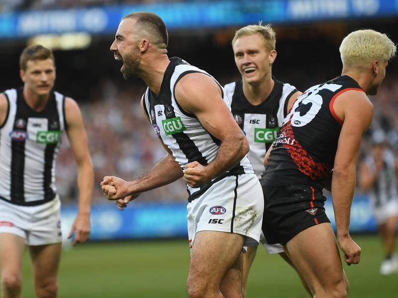 Collingwood have edged Essendon in an Anzac Day AFL cliffhanger at the MCG.