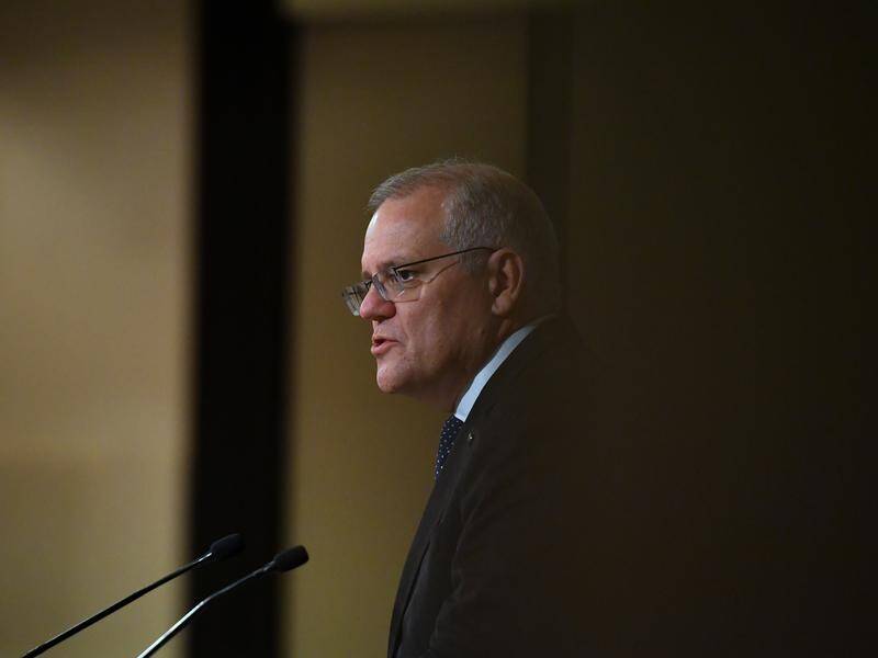 Anthony Albanese seems to think this election is already done, Scott Morrison says.
