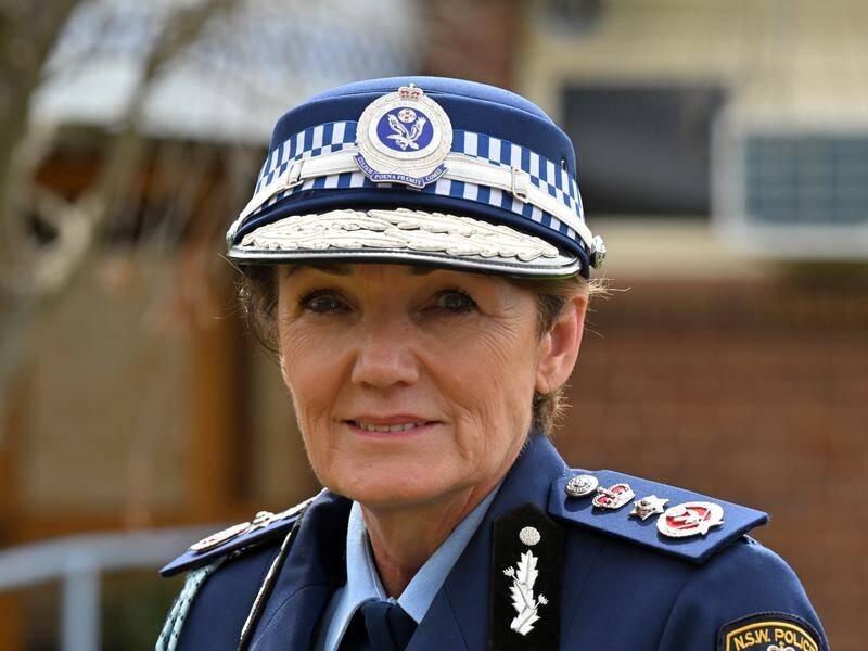 NSW Police Commissioner Karen Webb has had four media advisors after just two years in the top job. (Mick Tsikas/AAP PHOTOS)