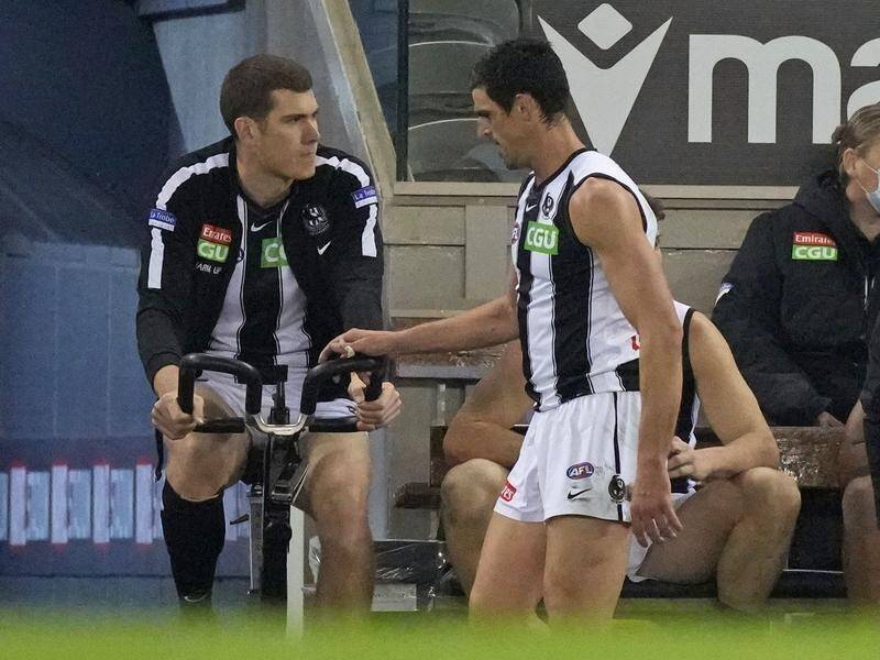 Injured Collingwood skipper Scott Pendlebury is out for the rest of the AFL season.