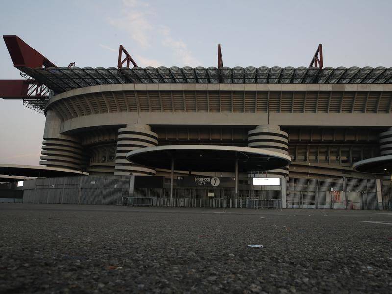 The San Siro will host Inter Milan's Europa League game with Ludogorets but no fans will be present.