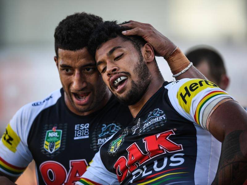 Waqa Blake (right) wants to make amends after being dropped by Penrith for disciplinary reasons.