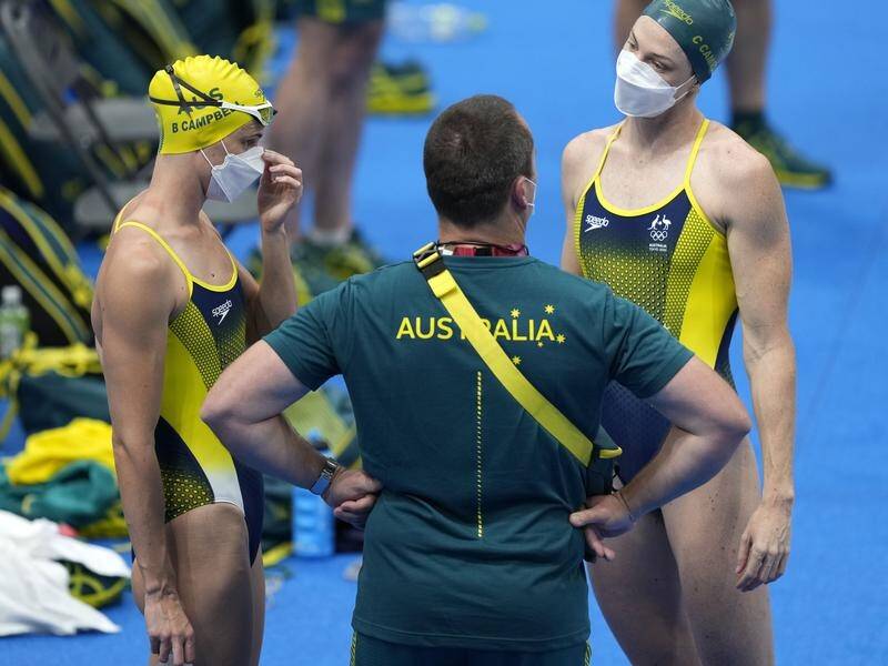 Sisters Bronte (l) and Cate Campbell are confident of creating more 4x100m freestyle relay history.