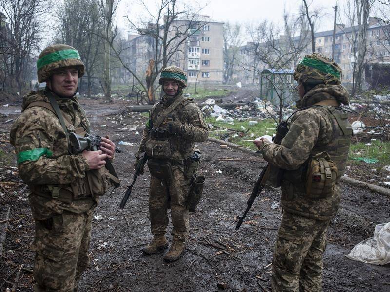 Ukraine's military rejected a Russian claim to have captured more than 80 per cent of Bakhmut. (AP PHOTO)