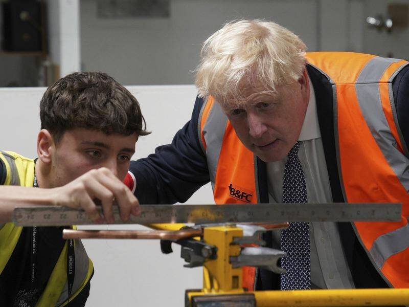 UK Prime Minister Boris Johnson says the government will use "fiscal firepower" to help ease costs.