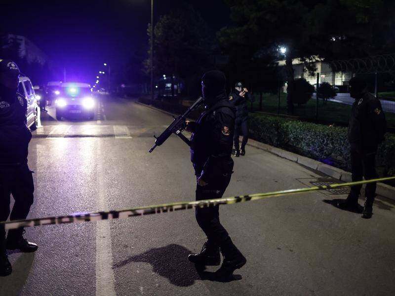 Seven people have been rescued after a gunman took them hostage in a factory in Kocaeli, Turkey. (EPA PHOTO)