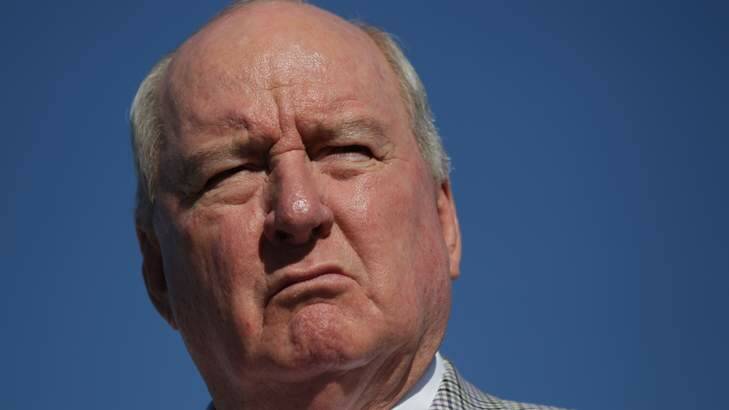 Broadcaster Alan Jones has been accused of undermining the Coalition by Malcolm Turnbull. Photo: Alex Ellinghausen