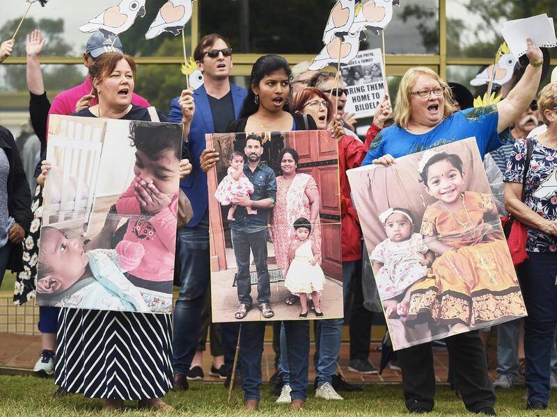 Supporters think the Tamil family from Queensland's Biloela are at imminent risk of deportation.