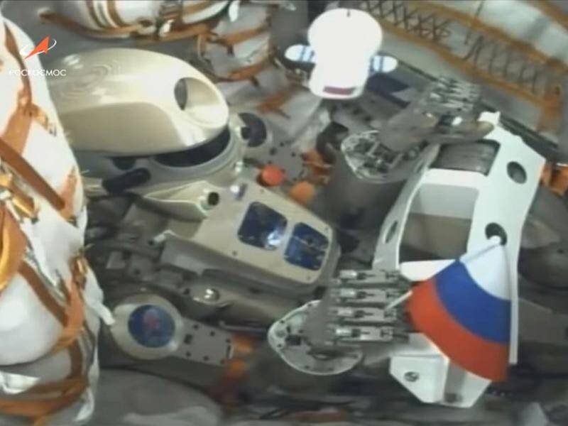Russia has launched a humanoid robot into space on a journey to the International Space Station.