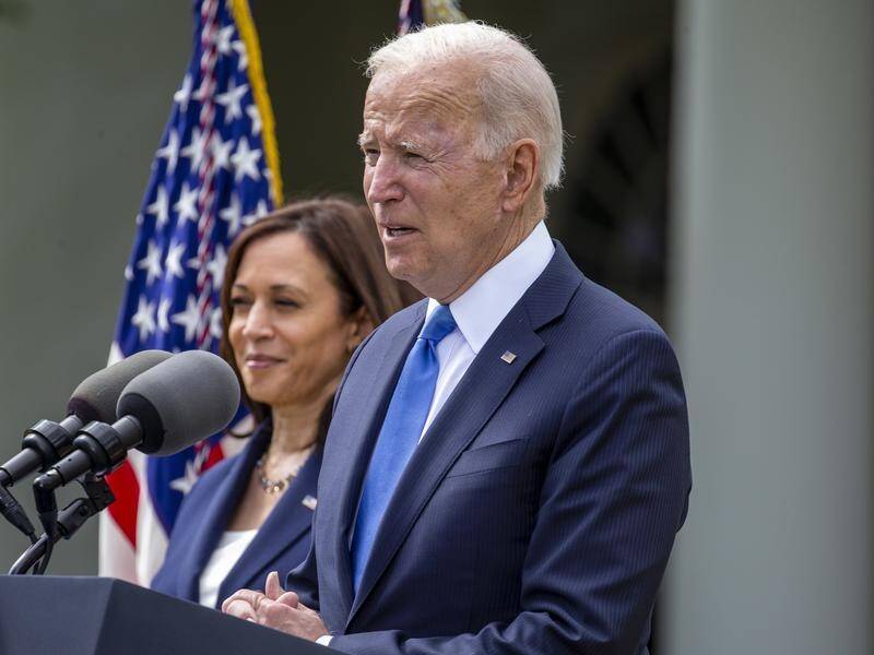 "Get vaccinated - or wear a mask until you do," President Joe Biden has urged Americans.