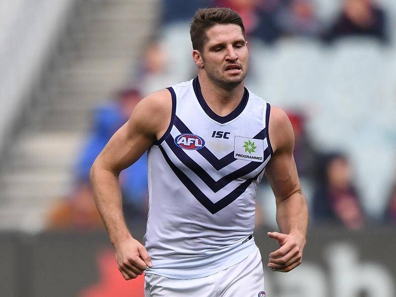 Jesse Hogan will be fit for Fremantle at the start of next AFL season, coach Ross Lyon has declared.