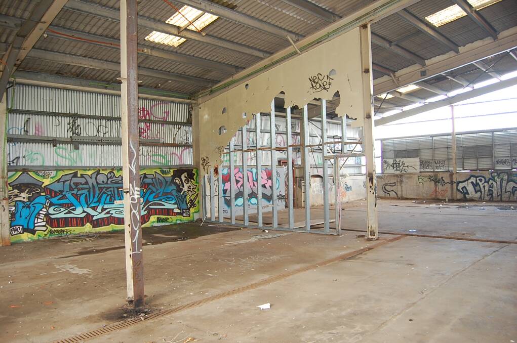 The former tuna cannery site is a more popular alternative to the existing Eden skate park for many young people.