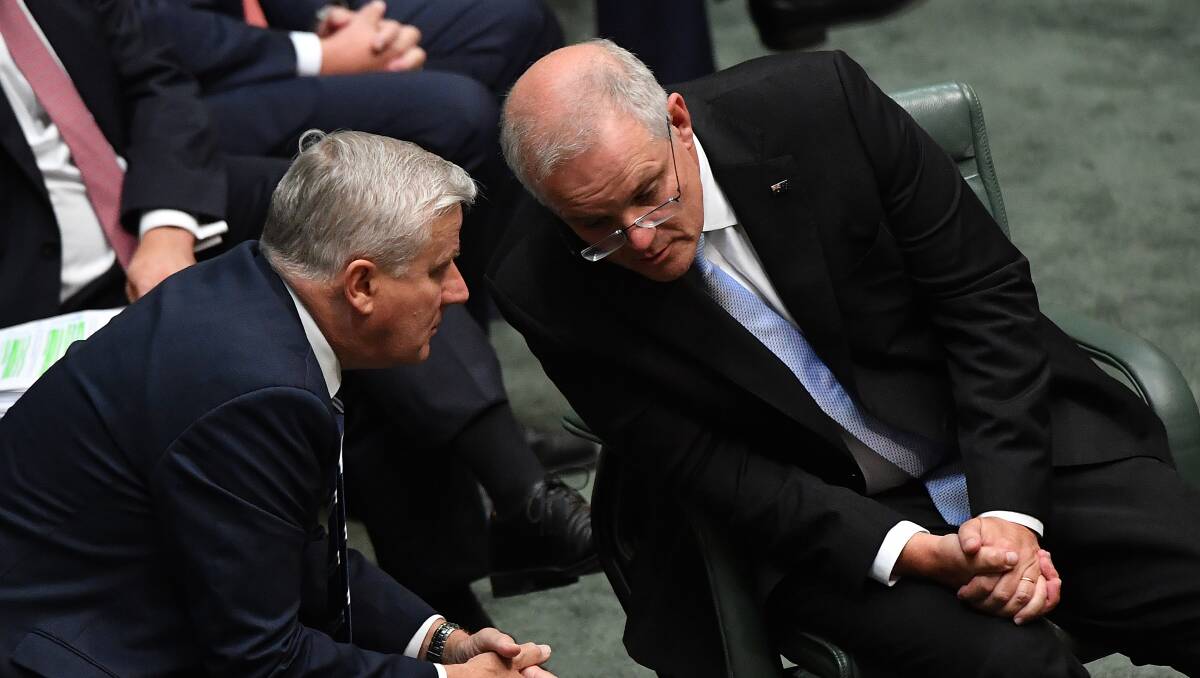 In normal circumstances, Morrison might expect the Nationals' leadership to be able to get a desired result. These aren't normal circumstances. Picture: Getty Images