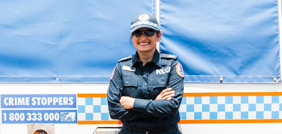  Sergeant Erica Gibson. Picture supplied by australianoftheyear.org.au