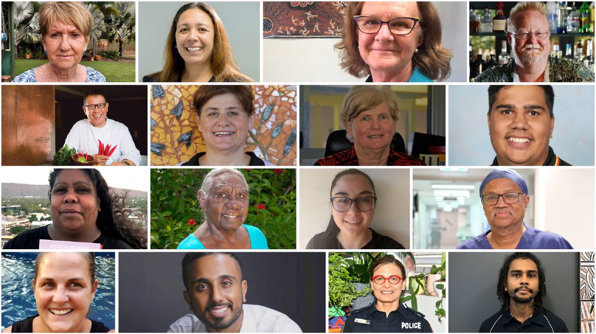 The 16 Northern Territory nominees for the 2021 Australian of the Year Awards.