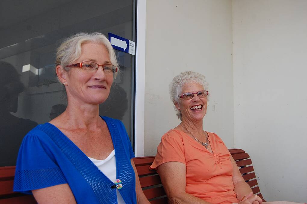 Two of the guest speakers for Eden's International Women's Day celebrations, Tracey Chubb (left) and Tricia Lamacraft.