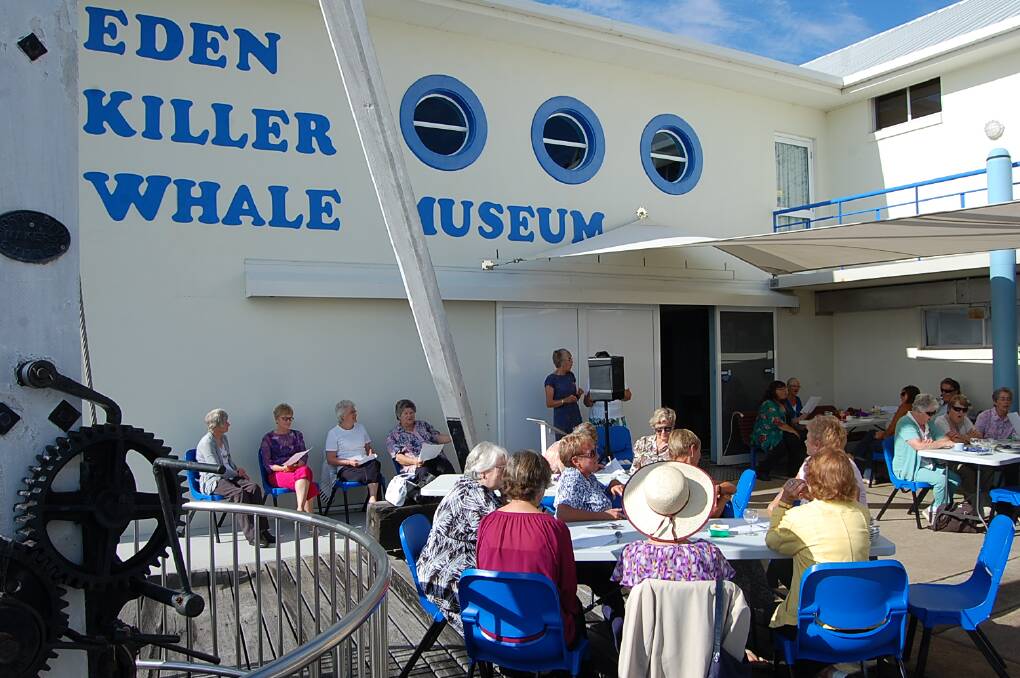 Eden's Killer Whale Museum provided the backdrop for the town's International Women's Day celebrations.