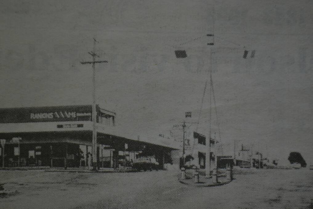 The proposed flagstaff at the intersection of Bass and Imlay streets, Eden.