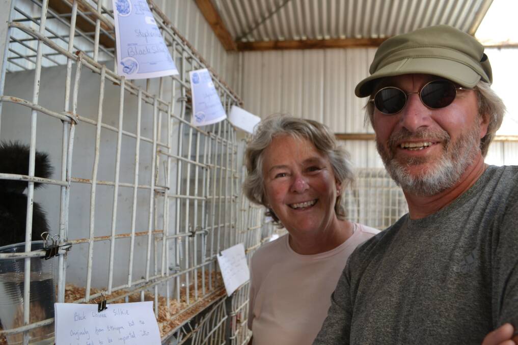 Cindy and Frank McKnight from Vermont in the USA, “looked on the internet for something to do and here we are! I wanted to come and see the animals,” farmer’s daughter Cindy said.